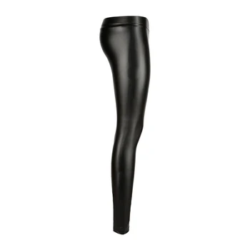 

Solada Leggings neri effetto pelle