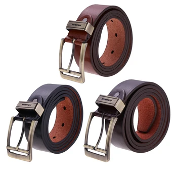 

Casual Formal Mens Strap Belt Waistband Boys Girls Pin Buckle Belt Waist Band Girdle 3 Colors Cowboy Belt