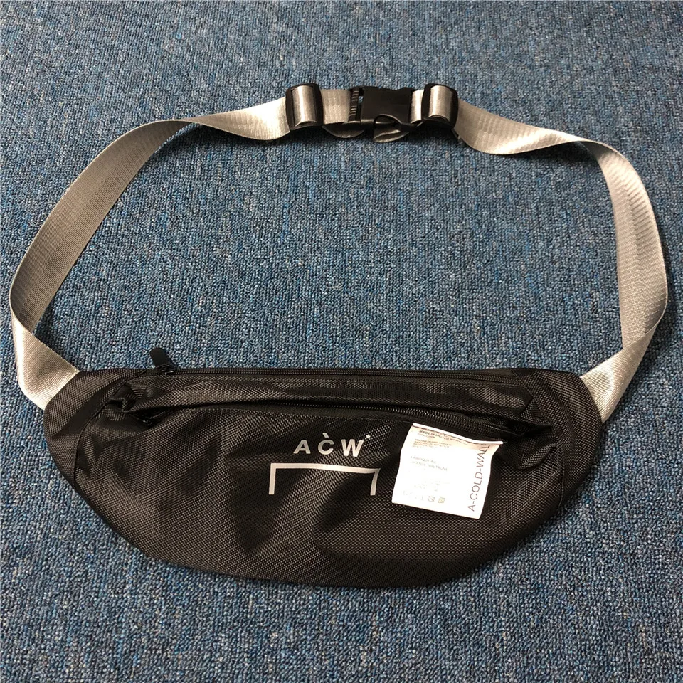 

A COLD WALL Waist Bag High Quality ACW Bag for Men and Women A COLD WALL Waist Bag Nylon Material Hip Hop Classic