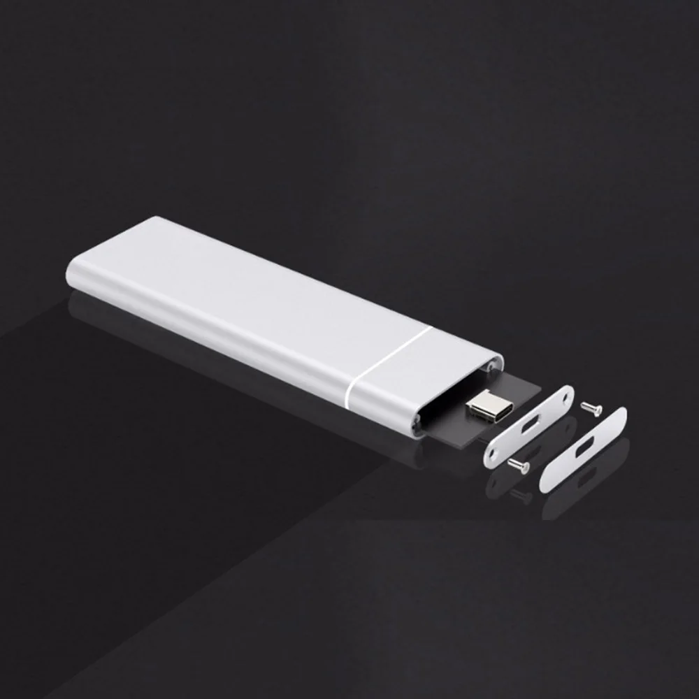 SSD мобильный жесткий диск коробка USB 3,1 к M.2 адаптер NGFF карты внешнее шасси для m2 SATA SSD USB 3,1 2230/2242/2260/2280