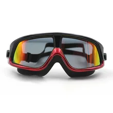 HNSD большая оправа очки мужские женские противотуманные водонепроницаемые высокой четкости гальванические плавательные очки профессиональная Мода Div