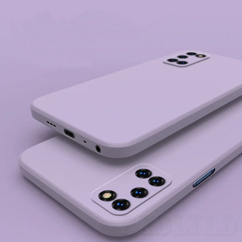 Thời Trang Gọng Vuông Silicone Ốp Lưng Điện Thoại Samsung Galaxy S21 S22 Cực S20 FE S10 Lite Note 20 10 Plus a51 A71 A52 Bìa Mềm samsung cute phone cover Cases For Samsung