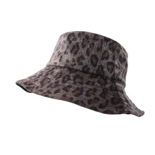 Фланелевая леопардовая двухсторонняя дышащая Весенняя и летняя Панама, Панама, женская летняя Панама, шапки для рыбалки, рыбацкая шляпа