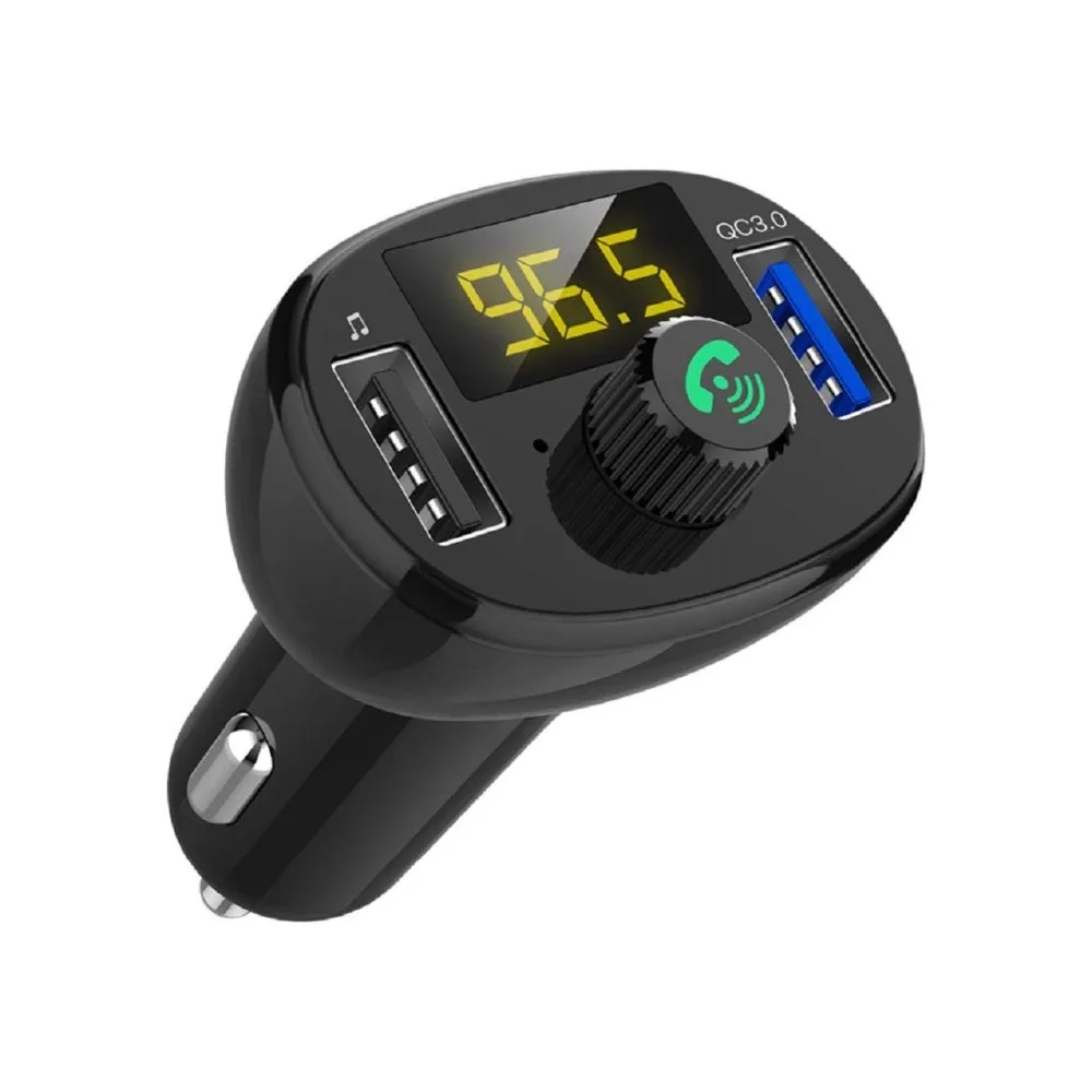 Автомобильный Bluetooth Handsfree fm-передатчик Автомобильный MP3 музыкальный плеер Автомобильный адаптер для сигарет автомобильный адаптер для зарядки с ЖК-экраном