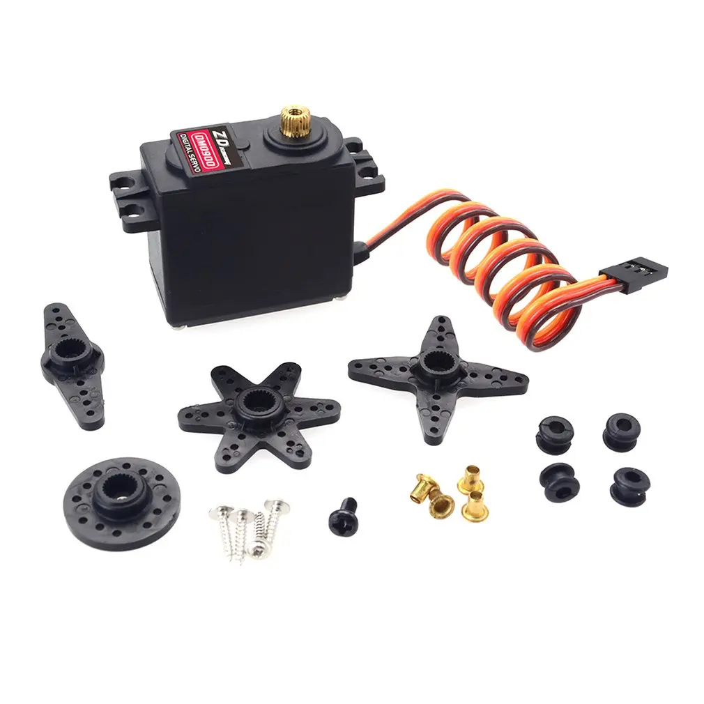 

ZD Racing M1500 15KG/9KG Standard Steel Gear Full CNC Aluminium Shell Coreless Servo Waterproof Servo for Helicopter 1PCS