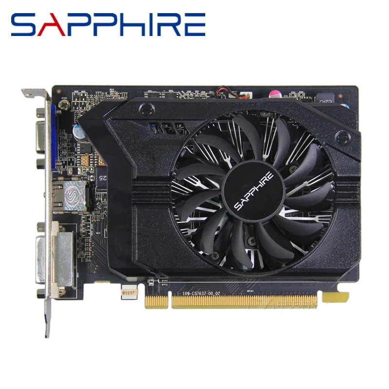 

SAPPHIRE R7 240 1GB Graphics Card GPU Radeon R7240 1GB Video Screen Cards Computer Game For AMD Video Card Map HDMI PCI-E