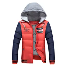 Зимний пуховик с длинным рукавом, теплая куртка, мужское пуховое пальто с капюшоном, толстая зимняя верхняя одежда нормальной длины, большой размер 3XL 4XL