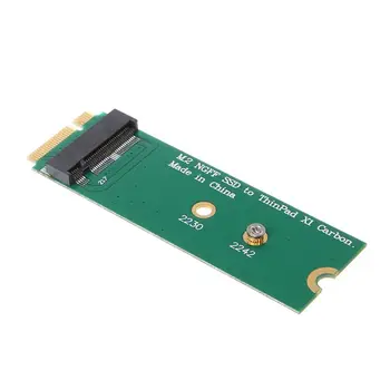 

THINKPAD NGFF M.2 to X1 CARBON 2013 SSD Solid State Hard Disk Drive Adapter Card 28GE