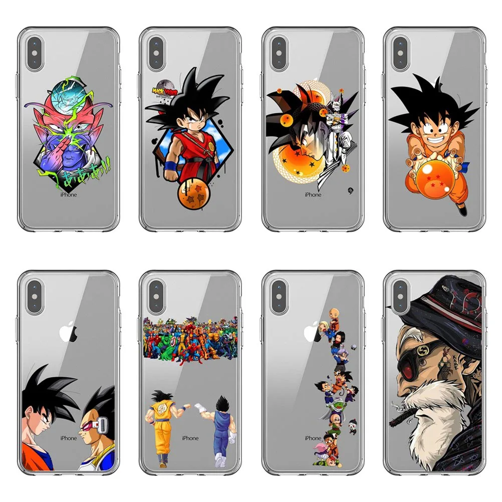 Dragon ball Z super dragonball Goku Модный чехол для телефона iPhone 11 Pro MAX 5 5S SE 6 6s Plus 7 8 X XR XS