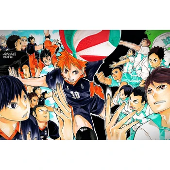 

Diamond Japan Anime Painting Wall Art Cross Stitch Picture 5d Embroidery Mosaic Volleyball Full Round Drill Home Decoration Gift