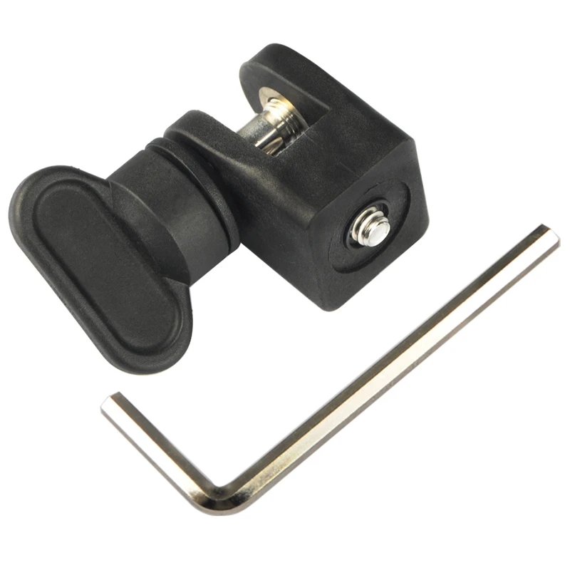 

1/4 Inch -20 Ys Clip Diving Flashlight Camera Led Fill Light Bracket Mount Connection Adapter Compatible With Ys Head Snake Arm