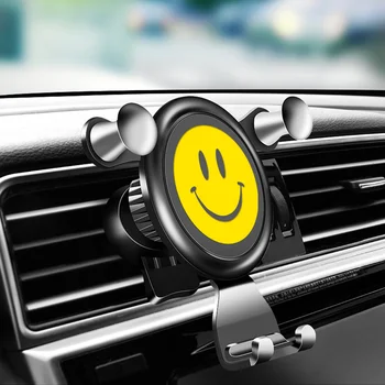 

Universal Gravity Car Phone Holder Adjustable Stand Air Vent Mount Clip Automobiles Bracket Smartphone Cell Support Accesories