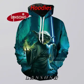

new men coat 3d print winter hoodies star wars harajuku weashirts/pants jacket men short homme clothes men hip hop streetwears