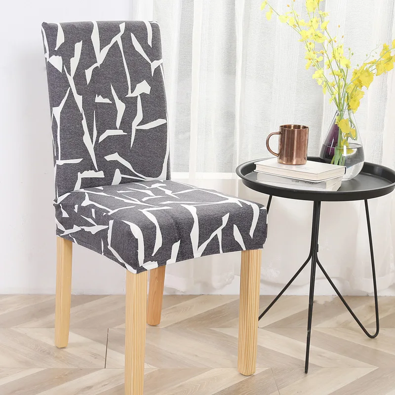 Elastic Chair Cover Removable Anti-dust Flexible Seat Case Slipcover For Weddings Banquet Hotel Dining Office Restaurant Coffee