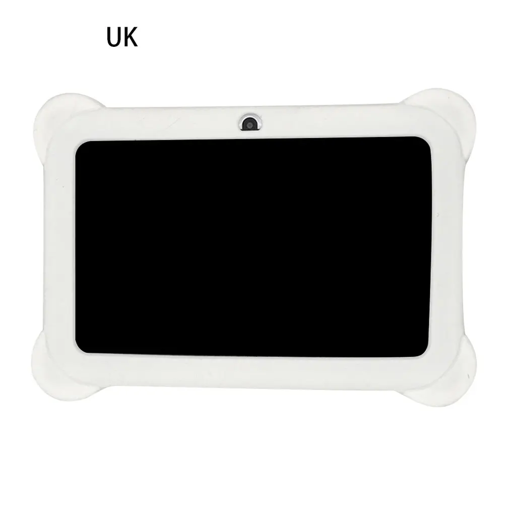 7 дюймов Android 4,4 Q88 Allwinner A33 4 ядра 512 МБ 8 ГБ 1024*600 Двойная камера 2500 мАч аккумулятор(зеленый цвет - Цвет: 512M 4G white UK