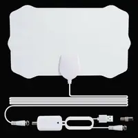 2021 nouveau intérieur Digitale Hdtv antenne Tv 120 Miles rayon Versterker DVB-T2 Isdb-Tb clair Satellietschotel signaux Ontvanger 1