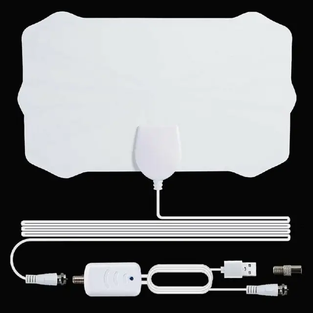 2021 nouveau intérieur Digitale Hdtv antenne Tv 120 Miles rayon Versterker DVB-T2 Isdb-Tb clair Satellietschotel signaux Ontvanger 1