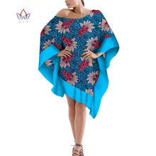 

African Dresses for Women Bazin Riche Africa Clothes Print Loose Dresses Dashiki female Abaya Stylish ladies clothes WY5095