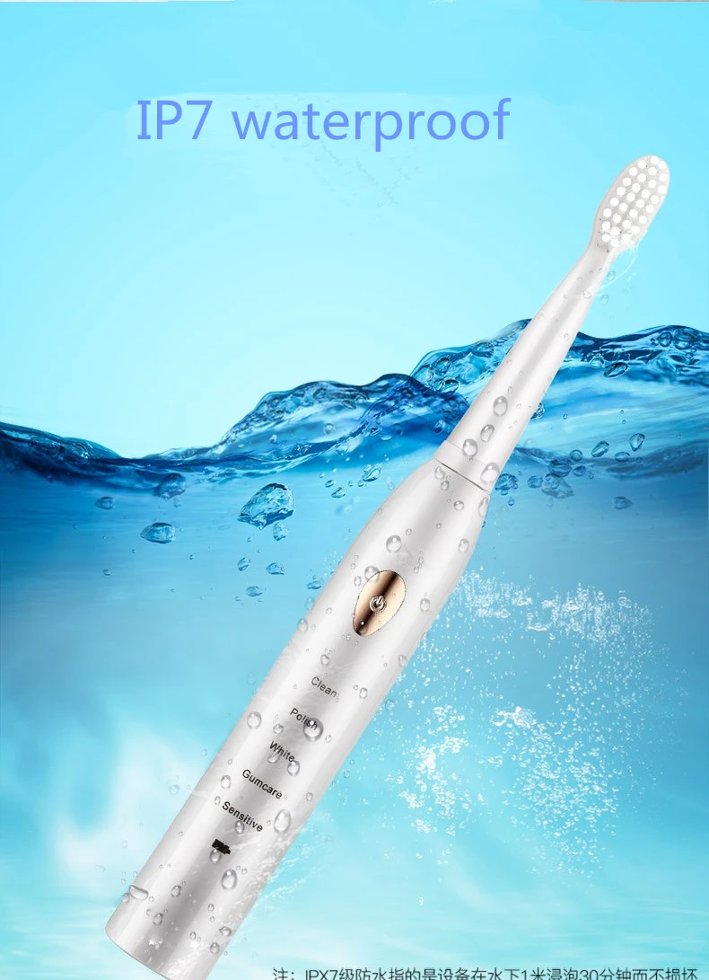 Camfutr Ultrasonic Sonic Electric Toothbrush USB Charge Rechargeable Tooth Brushes Washable Electronic Whitening Teeth Brush Camfutr Ultrasonic Sonic Electric Toothbrush USB Charge Rechargeable Tooth Brushes Washable Electronic Whitening Teeth Brush