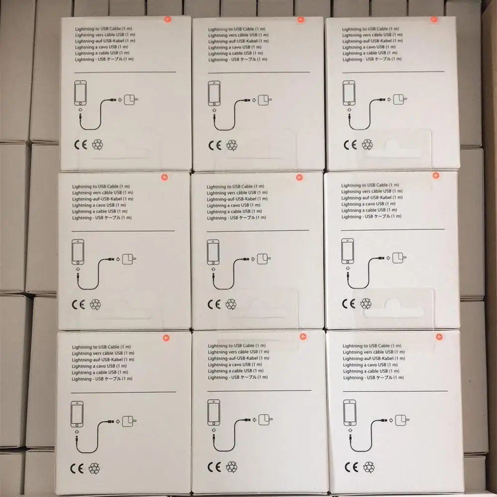 QMXD, 10 шт./лот, USB кабель для Apple iPhone, XS MAX X XR 8, 7, 6, 6S Plus, зарядный кабель для iPhone, Lightning, шнур зарядного устройства, 1 м