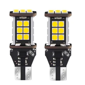 

2X CAN-bus Error Free T15 W16W LED Bulbs For BMW E60 E61 F10 F11 5 Series Mini Cooper Car Backup Reverse Lights Xenon White