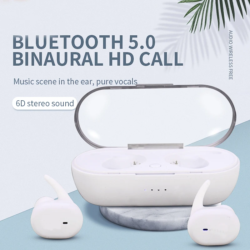 TWS4 Высококачественная Беспроводная bluetooth гарнитура с сенсорным управлением мини