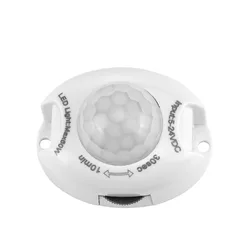 Détecteur de mouvement Pir automatique, interrupteur d'éclairage, minuterie d'activation, marche/arrêt pour barre lumineuse LED, 5V, 12V DC 