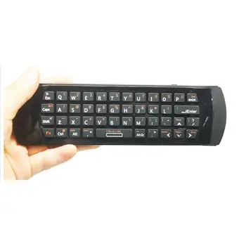 

2.4GHz 69 Keys Wireless Mini Keyboard USB Rechargeable Handheld Adjustable Multi-media Remote Control Function