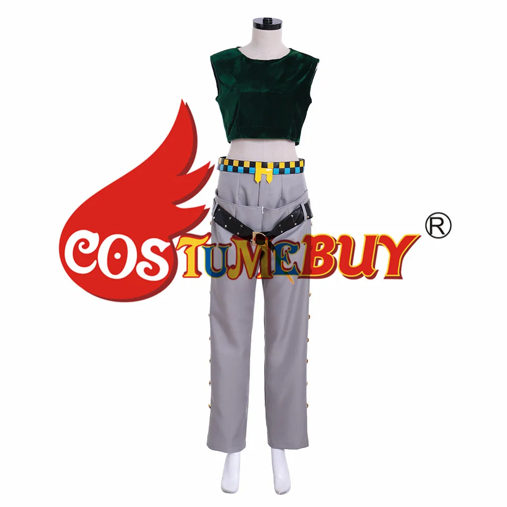 CostumeBuy Джоджо Необычные Приключения Рохан кишибе косплей костюм полный набор для мужчин Хэллоуин Вечерние наряды индивидуальный заказ