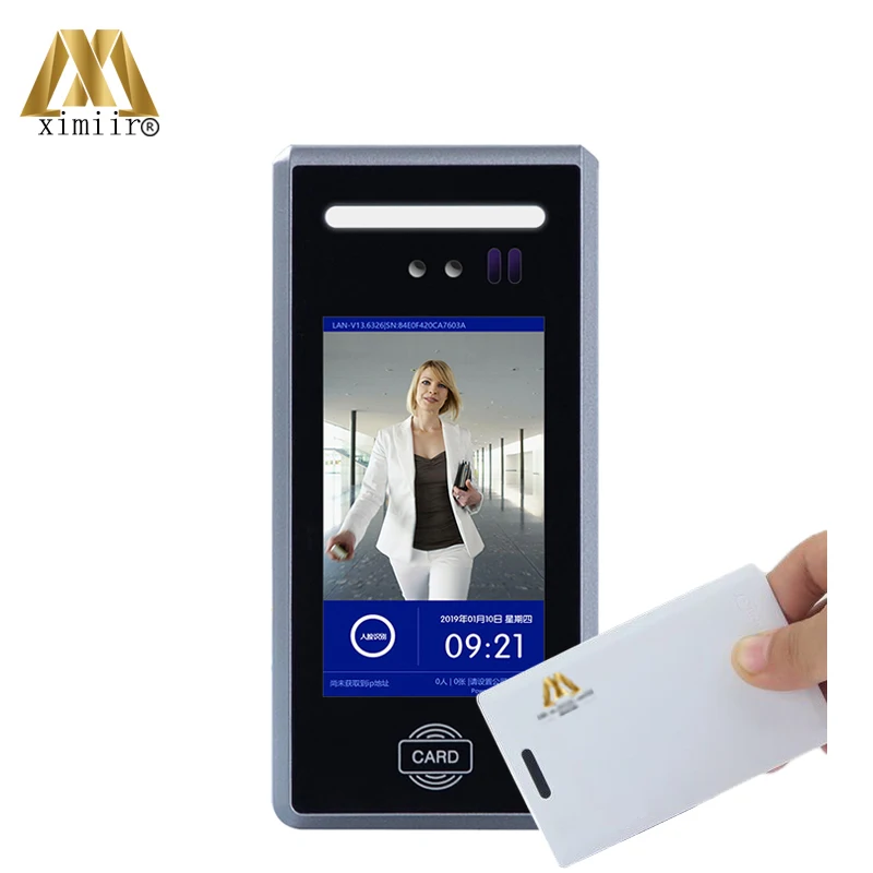 New Arrival Facial Recognition Time Attendance System MD18 Dynamic Face Access Control With Mifare Card Reader Free Software - Famidy.com