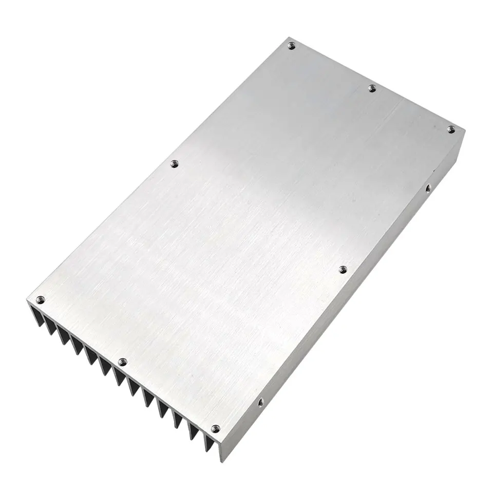 Aluminum heat sink 220x120x25mm 200W heatsink for LED lights electronuics DIY 500g high thermal conductivity aluminum heat sinks LED radiator