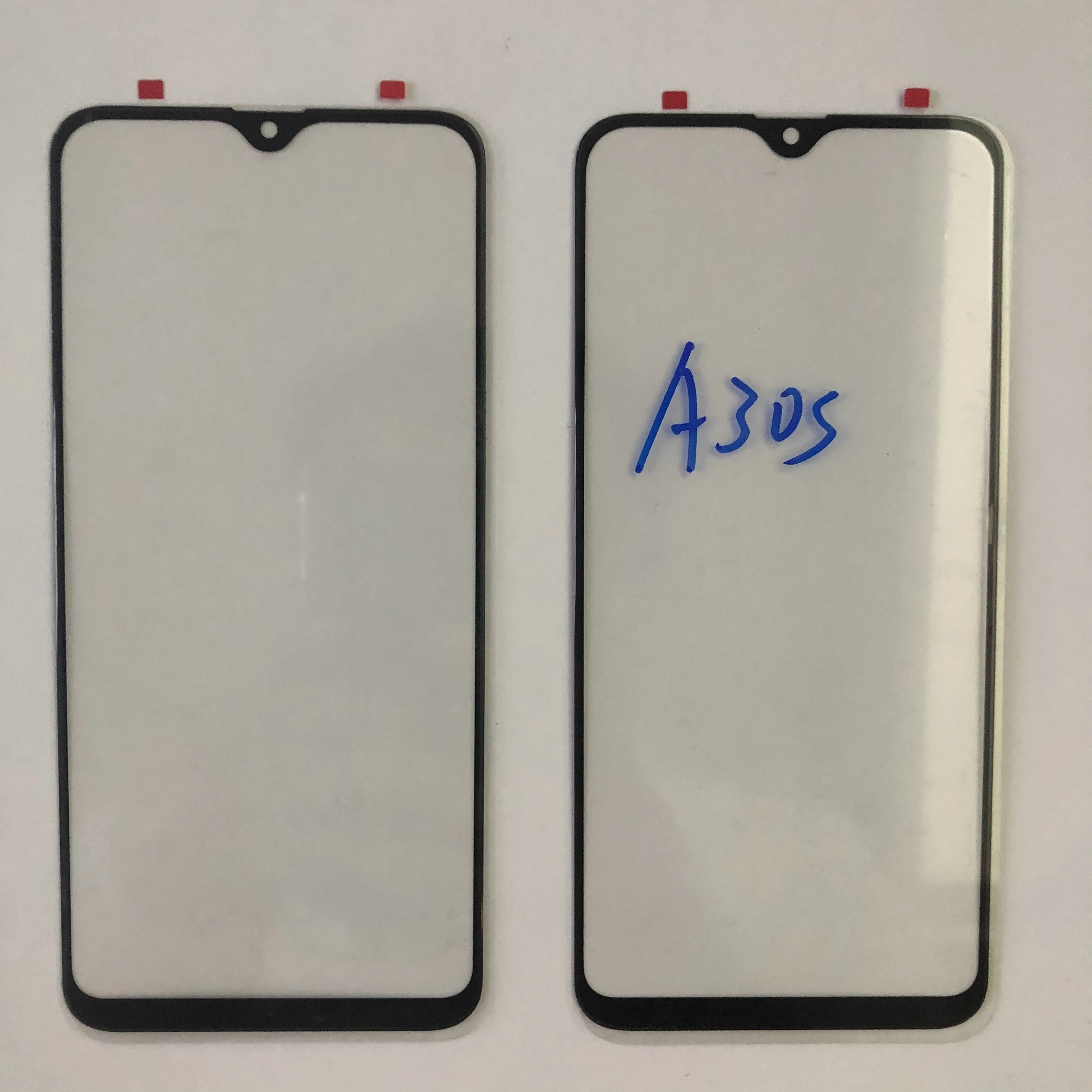 Передняя стеклянная панель сенсорного экрана для Samsung A307F внешний ЖК-дисплей