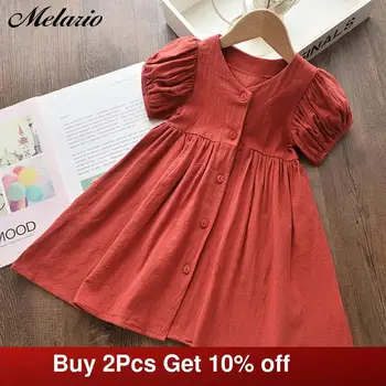 

Melario Girls Dress Summer Casual Short Sleeve Princess Dresses for Girl Kids Dress Costumes Cute Baby Girls Vestidos for 3 7Y