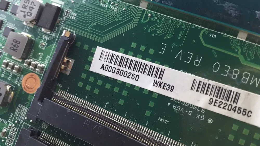Для Toshiba Satellite L50 L50-B материнская плата для ноутбуков pc материнская плата I5-4210U процессор i5 A000300260 DABLIDMB8E0 REV E