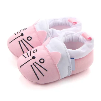 

2019 New Non-Slip Soft Sole Toddler Baby Shoes Cartoon Cotton Animal Boys Girls Crib Shoes Cute Newborn Infant Baby Warm Shoes O