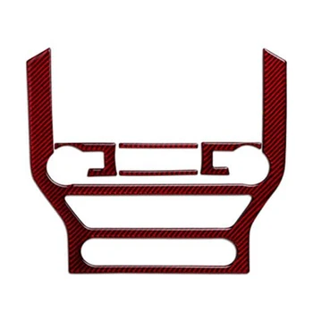 

Car Carbon Fiber CD Panel Central Control Air Conditioning Interior Decoration Sticker, for Ford Mustang 2015-2019