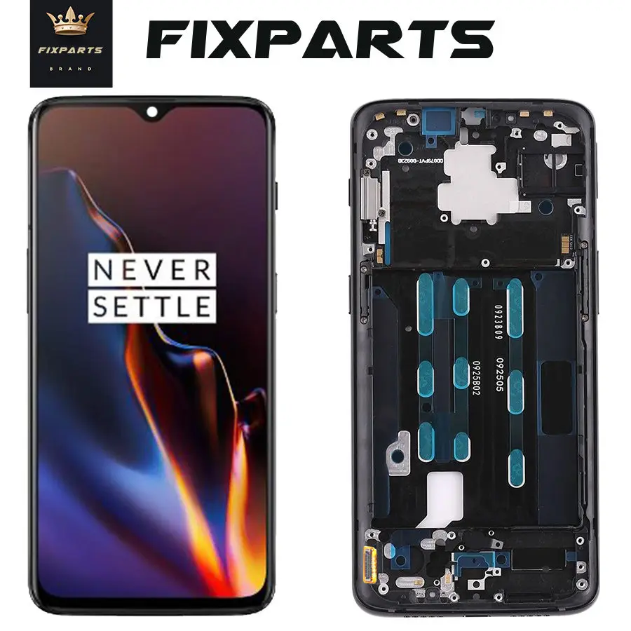Oneplus 6T ЖК дисплей экран Сенсорная панель сборка оригинальный протестированный