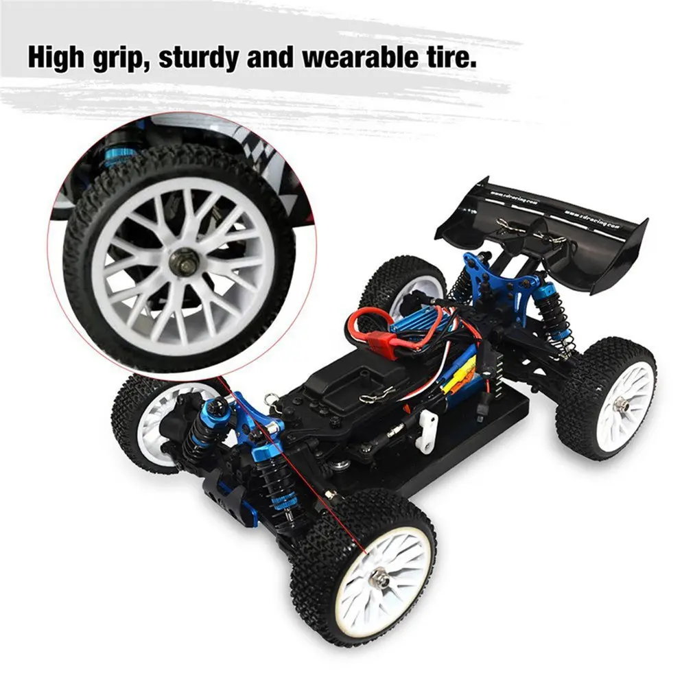 Гоночные рапторы BX-16 9051 1/16 2,4 г 4WD бесщеточный гоночный Радиоуправляемый автомобиль 55 км/ч внедорожный гусеничный Багги RTR автоматическое устройство игрушки