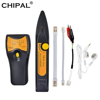 

CHIPAL Professional TM-8 RJ45 LAN Network Cable Tester RJ11 Telephone Phone Wire Tracker Cat5 Cat5A Cat6 Cat6A Cat6E Line Finder