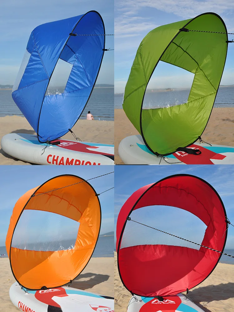 Складной каяк лодка ветряная Sup гребная весла для лодок доска парусного спорта