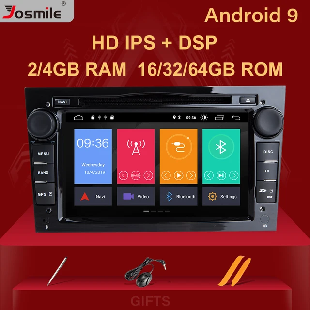 $US $189.98 4GB 64G 2 Din Android 9.0 Car Radio DVD For Opel Vectra C Zafira B Corsa D C Astra H G J Meriva Viv