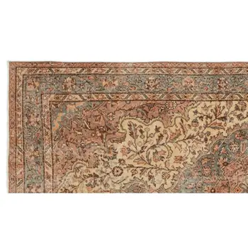 

Handmade Natural Vintage Turkish Area Rug 157x288 Cm-5'2''X9'5''