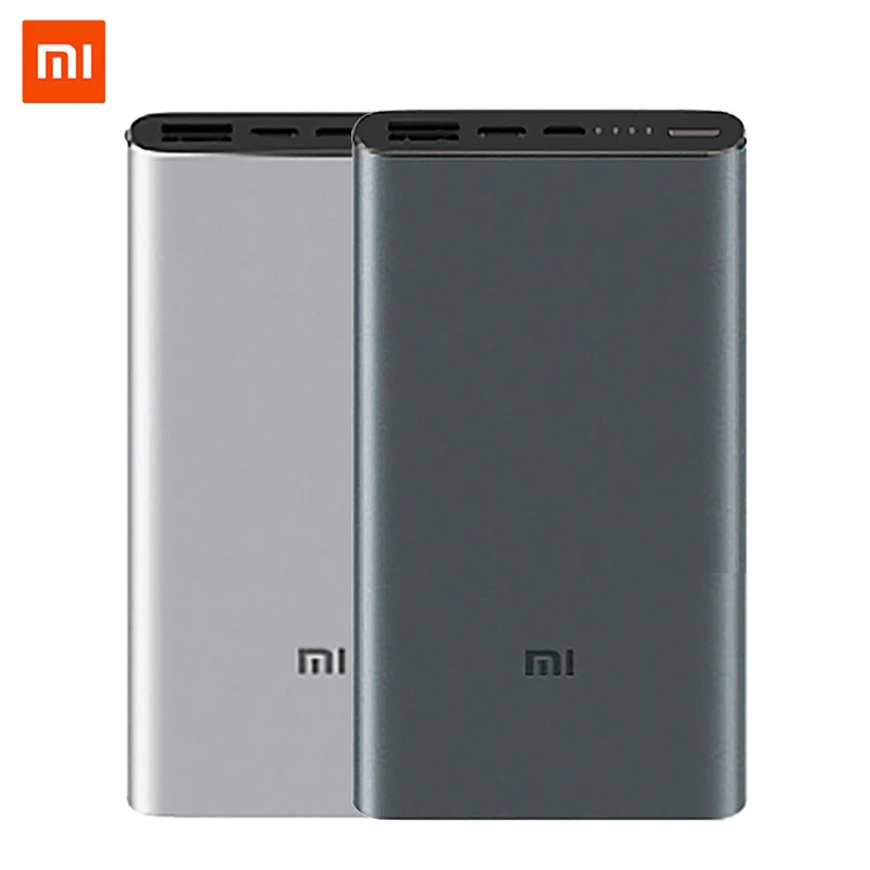 Оригинальный новый внешний аккумулятор Mi 10000 мАч 3 USB C быстрая двухсторонняя