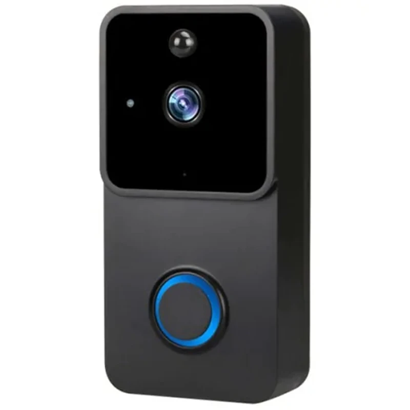 

Low Power Wireless video Doorbell - Black