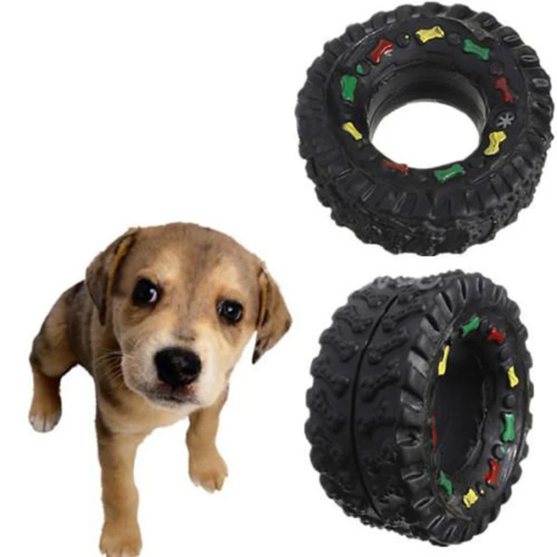 Hoomall, 1 шт., игрушки для домашних животных, жевательные, пищащие, для собак, щенков, резиновые игрушки для собак, шины, игрушки для собак, котенок, кошка, игрушки для обучения, товары для домашних животных