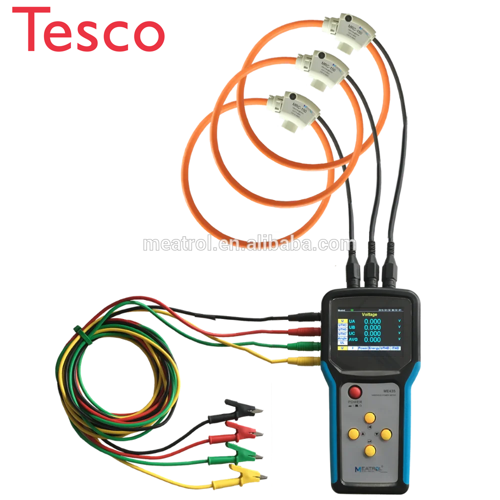 

Rogowski smart data logger energy power meter data logger