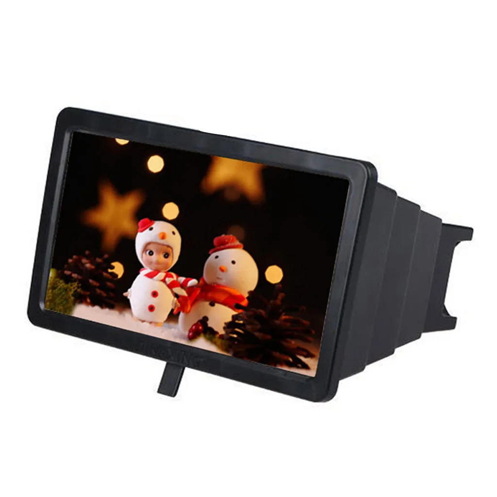 Carprie 3D видео Универсальный телефон 8 дюймов экран Лупа усилитель HD расширитель