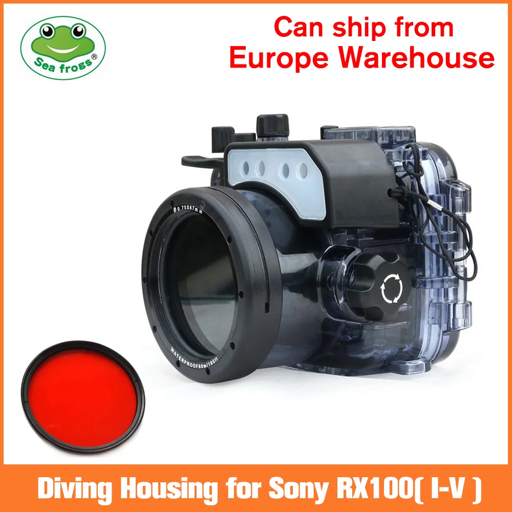 Seafrogs 60m/195ft Underwater Camera Waterproof