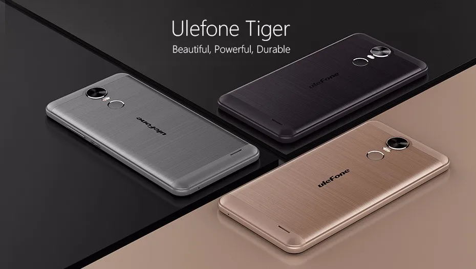 Ulefone Tiger мобильный телефон 5,5 дюймов MTK6737 четырехъядерный 2G ram 16G rom 720P отпечаток пальца 13MP 4G LTE Android 6,0 4200mAh смартфон