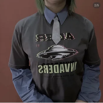 

20SS Adererror Company three colour Printing Men Women Couples T Shirt Oversized 100% Cotton Adererror T Shirt Men